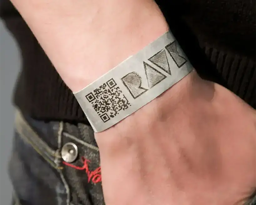 Paperirannekkeet QR-koodilla tai viivakoodilla