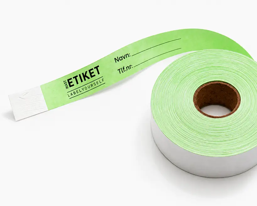 Paperirannekkeet rullassa dispenseriin