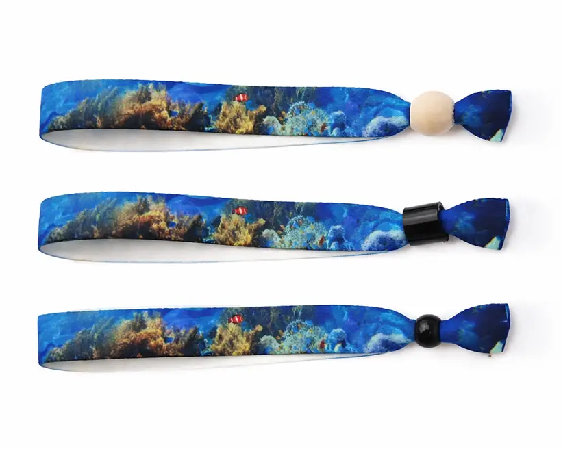Festarirannekkeet Ocean Bound Plastista