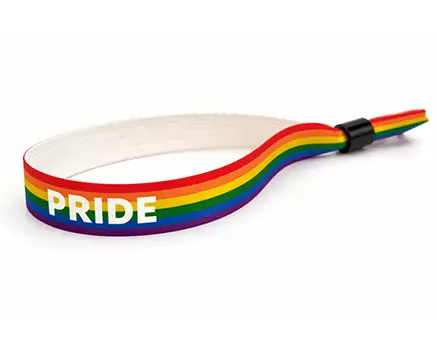 Pride-festarirannekkeet – suunnittele oma rannekkeesi sateenkaarikuviolla